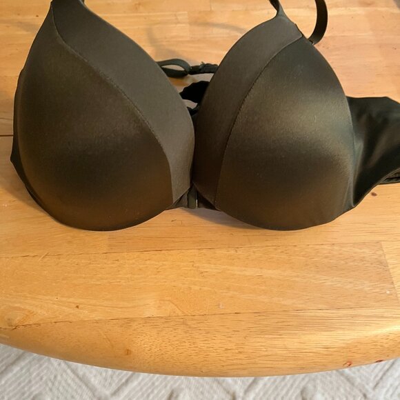 Victoria Secret Bra 34B Green  Racerback Front Closure - Picture 1 of 4